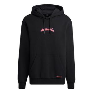 Толстовка adidas neo M Ssfv2 Basketball Printing Sports Pullover Black, черный