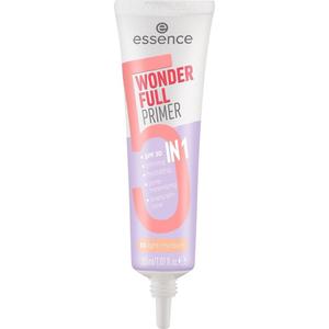 Праймер wonder full 5 in 1 spf 30 Essence, light-medium, объем 30 мл