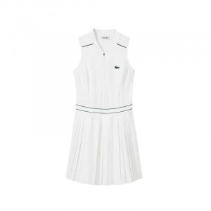 Женское платье без рукавов LACOSTE, белый