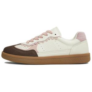 Женские повседневные туфли с маленьким бутоном цветка TATA, Ecru/Brown/Pink/Purple