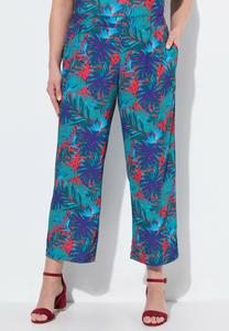 Брюки CROPPED ELASTIC WAIST POCKET Ulla Popken, красный