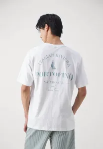 Футболка с принтом побережья онсмило-райли Only & Sons, Bright White