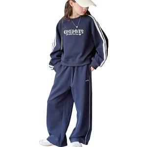 Повседневная спортивная одежда для подростков весна-осень Disney, синий