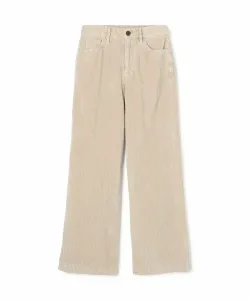 Вельветовые брюки прямого кроя WUSC1067