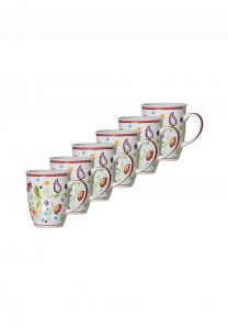 Набор кофейных кружек Ritzenhoff & Breker Shanti, 320 мл, 6 штук
