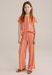 Футболка с принтом WE Fashion, фуксия