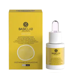 Антиоксидантная регенерирующая сыворотка для лица, 15 мл Basiclab Esteticus