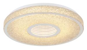 Потолочный светодиодный светильник, металл/пластик, степень защиты IP20 Globo, белый/прозрачный/серый/хром