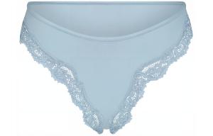 Свадебное платье, кружевные трусики-танга, женские, 1 шт, джинсовая ткань Skims, denim/denim