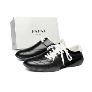 FAPAI Устойчивые к истиранию низкие повседневные туфли унисекс черные - черные с эффектом увеличения роста (женский размер), цвет Black Height Increasing (Women's Size)