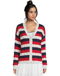 Свитер Beach Riot Sherry Cardigan, цвет Cherry Indigo Stripes