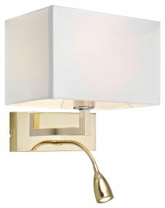 Markslöjd Настенный светильник, цоколь E27, цвет латунь, степень защиты IP20