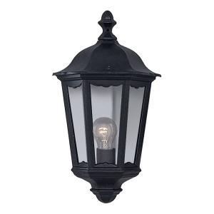 Настенный светильник searchlight Alex II, прозрачное стекло / алюминий - 1 лампа