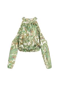 IZIA Блузка 'Spring Summer' в зеленом, светло-зеленом цвете
