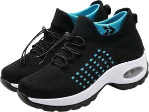 Комфортная обувь Orthowear для женщин, ортопедические кроссовки Comfortwear для женщин, при подошвенном фасците, ортопедические кроссовки при невропатии, обувь с широкой пальцевой частью, поддержкой свода стопы, дышащие и легкие Baimiu, зеленый