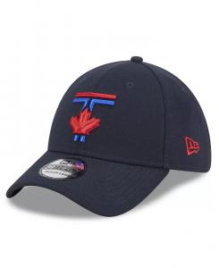 Мужская темно-синяя кепка Toronto Blue Jays 2024 City Connect 39THIRTY Flex New Era