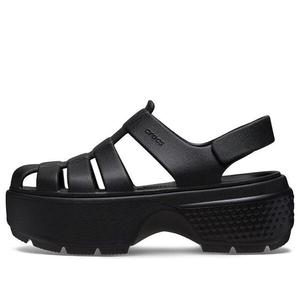Сандалии stomp fisherman sandals 'black' Crocs, черный