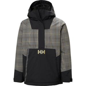 Детская куртка-анорак Jr Ride Helly Hansen Helly Hansen, Black Broxburn AOP