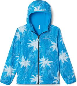Куртка Columbia boys Pixel Grabber Reversible, Compass Blue Topo Palms