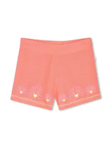 Шорты с вышивкой Billieblush, оранжевый