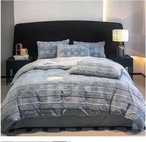 KYTGFH Комплект постельного белья Luxury утепленный плюшевый всесезонный