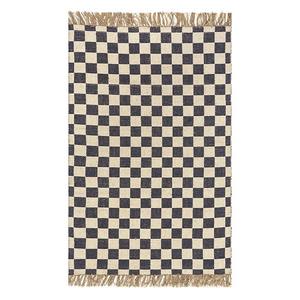 Клетчатый коврик с кисточками «Конни» Nuloom, 153x244 см