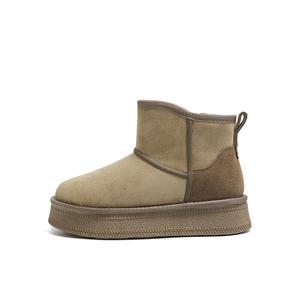 KEKAFU Тёплые короткие зимние сапоги для женщин в цвете хаки, цвет Khaki