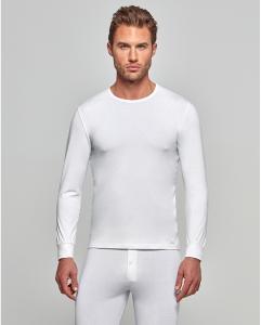 Мужская белая термобелье-рубашка с длинными рукавами Impetus, белый