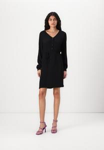 Повседневное платье VIFINI V NECK SHORT DRESS VILA, черный