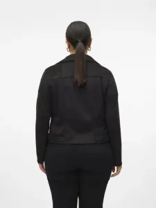 Короткая куртка vmcjose из искусственной кожи Vero Moda Curve, Black