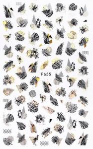 Самоклеящиеся наклейки для украшения ногтей Deni Carte