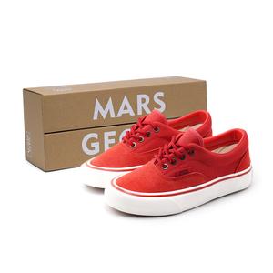 Женские противоскользящие износостойкие кеды на низком ходу Canvas MARS*GEOME, красный