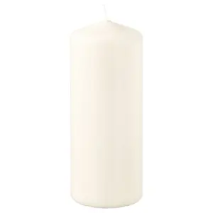 Формовая свеча, натуральная, 45 час, 14 см, FENOMEN IKEA