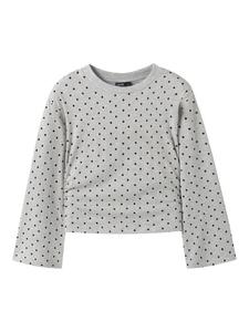 Name it Топ с длинными рукавами, светло-серый меланж