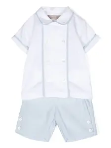 Комплект Edoardo из топа и шортов La Stupenderia, белый