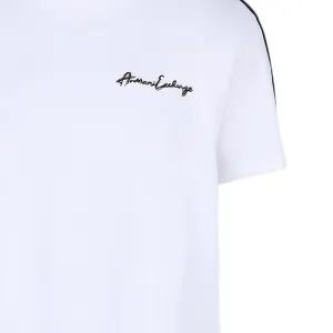 ARMANI EXCHANGE Футболка мужская белая Crew Neck Moderate Straight Fit