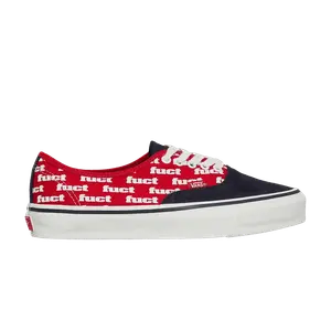 Кроссовки Vans FUCT x Slam Jam x Authentic Reissue 44 LX Red Marshmallow, красный