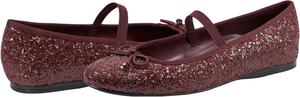 Балетки Bandolino Phalon, цвет Dark Red Glitter