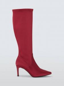Sugarpuff Microfibre Stretch Stiletto высокие сапоги до колена John Lewis, Red