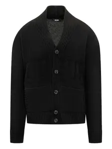 Кардиган с логотипом Gcds, черный
