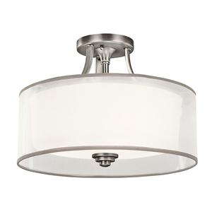 Потолочный светильник Elstead Lighting, 38,1x27,8 см, серебристый