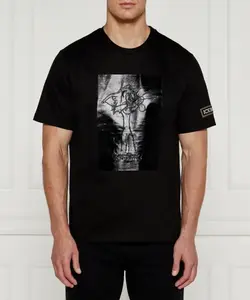 Футболка Oversize fit Iceberg, черный