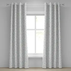 Штора на люверсах ABAKUHAUS 90-х годов, с красочным мозаичным узором и художественным принтом в виде геометрических фигур, декоративная, двухпанельная, 280 x 245 см, сине-зеленый цвет Abakuhaus