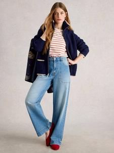 Кардиган Betty Bomber White Stuff, French Navy