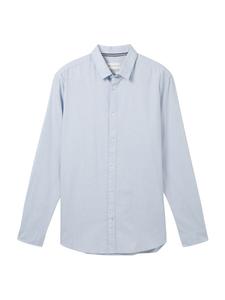 Рубашка Slim Fit на пуговицах TOM TAILOR, Light blue
