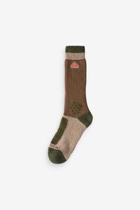 Носки средней цветовой гаммы из переработанной шерсти Gresham Sealskinz, коричневый