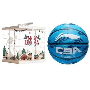 LINING CBA Collection резиновый баскетбольный мяч blue размер 7 тренировочный unisex Китай