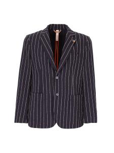 Пиджак стандартного кроя Distretto12 Paco, темно-синий