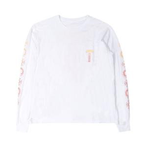 Лонгслив Chrome Hearts Gradient T-Bar Motif Pocket Long-Sleeve, White