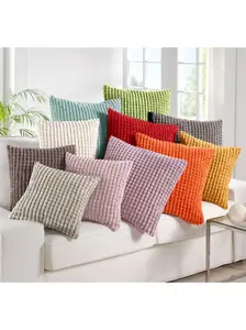 Чехол на подушку, (2 шт.) 50х50 см, красный